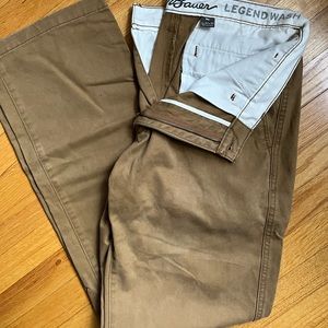 Eddie Bauer legend wash chino pants mens 32x32